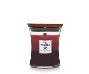 Свеча, ароматическая WoodWick Sun-Ripened Berries, 65 час, 275 г, вишня цв.