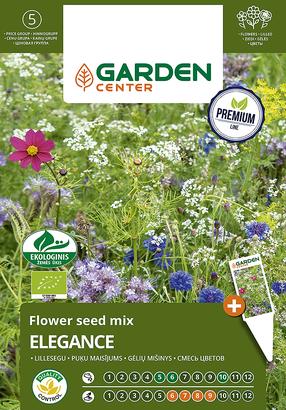 Sēklas Garden Center ziedu maisījums ELEGANCE, 1 g