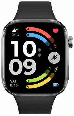 Viedais pulkstenis Xiaomi Redmi Watch 6 BHR08CIGL, obsidian black krās.
