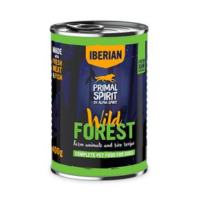 Влажный корм для собак Alpha Spirit Primal Spirit Wild Forest, индюшатина/свинина, 0.4 кг