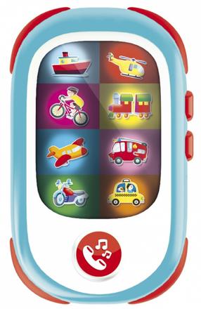 Игрушечный телефон Lisciani Carotina Baby Smartphone, многоцветный