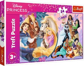 Dėlionė Trefl Disney Princess The Smile Of Friendship 14379, 40 cm x 60 cm, 24 vnt., įvairių spalvų