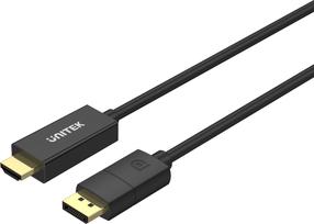 Kabelis Unitek V1608A Displayport, HDMI, 1.8 m, juoda sp.