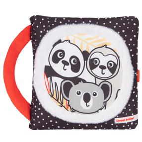 Knygelė Canpol Babies BabiesBoo Panda, įvairių spalvų
