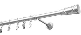 Karnīze Olimp Genua, 180 cm, Ø 19 mm, matēta hroma цв.
