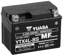 Akumuliatorius Yuasa YTX4L-BS, 12 V, 3 Ah, 50 A