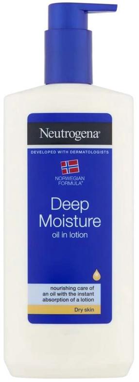 Лосьон для тела Neutrogena Deep Moisture With Oil, 400 мл
