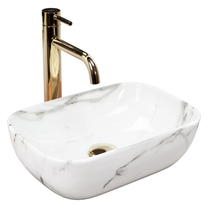 Vonios praustuvas Rea Belinda Mini, keramika, 36.5 cm x 25 cm x 11.5 cm, įvairių spalvų
