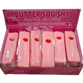 Antistresinis žaislas Butter Squishy, rožinė sp.