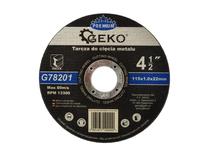 Pjovimo diskas Geko G78201, 115 mm x 1.0 mm x 22.23 mm