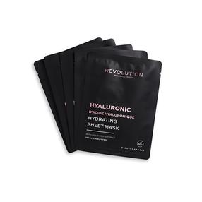 Sejas maska Revolution Skincare Hyaluronic Acid Hydrating Sheet Mask, 25.0 ml, 5 gab.