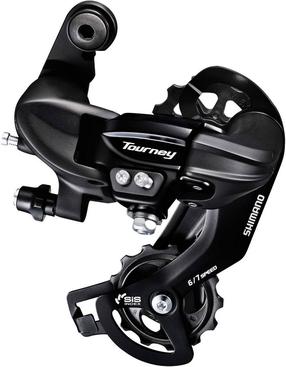 Galinis pavarų perjungiklis Shimano Tourney RD-TY300D ARDTY300D, plastikas/metalas, juoda sp.