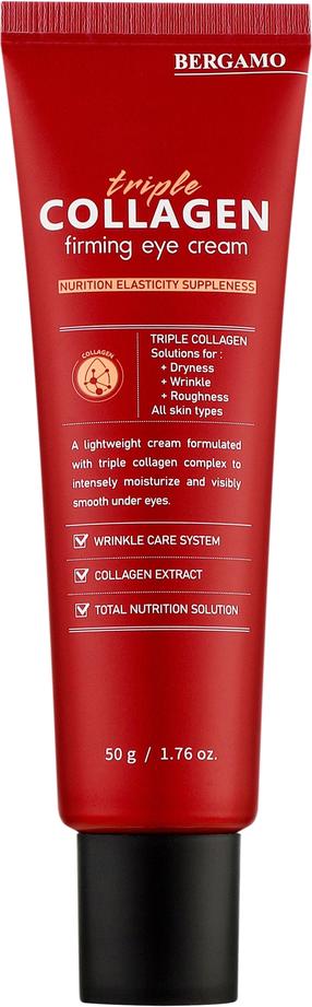 Acu krēms Bergamo Triple Collagen Firming, 50 g, 35+