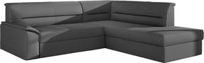 Kampinė sofa Elano Soft 29, pilka sp., dešininė, 255 x 212 cm x 90 cm