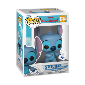 Žaislinė figūrėlė Funko POP! Lilo & Stitch Stitch With Mood Chart (w/ Chase) 90345F, mėlyna sp.