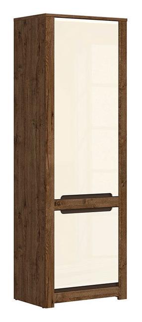 Spinta Ruso Bookshelf, ąžuolo sp., 69 cm x 45.5 cm x 204.5 cm