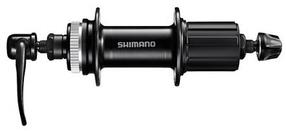 Aizmugurējā rumba Shimano Cues FH-QC300, metāls, melna krās.