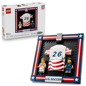 Konstruktorius LEGO® Editions 2026 m. JAV futbolo rinktinės marškinėliai 43033, 167 vnt.