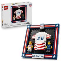 Konstruktorius LEGO® Editions 2026 m. JAV futbolo rinktinės marškinėliai 43033, 167 vnt.