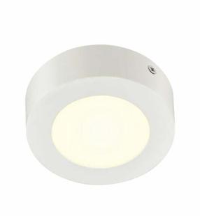 Šviestuvas lubų ir sienų SLV Senser 12 1004700, LED, 4000 °K, 1 x 8.2 W, balta sp. / balta sp.