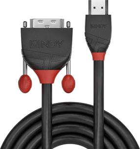 Laidas Lindy Black Line HDMI, DVI-D male, 0.5 m
