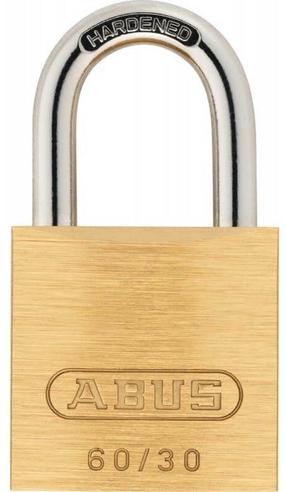 Pakabinama spyna Abus 60, aukso sp., 48 mm