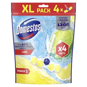WC valiklis - gaiviklis Domestos POWER5 Citrus, 1 l, 4 vnt.