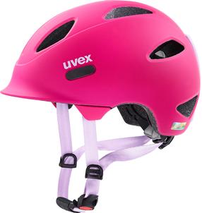 Dviratininkų šalmas vaikams Uvex Oyo, rožinė sp./violetinė sp., 50-54 cm