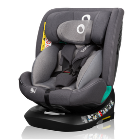 Automobilinė kėdutė Lionelo Bastiaan One I-Size, pilka sp., 40 - 150 cm