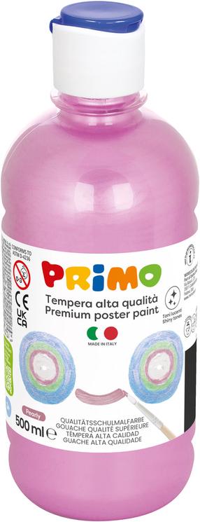 Dažai guašas Primo Premium, 500 ml, šviesiai rožinė sp., 1 sp.