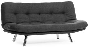 Sofa-lova Hanah Home Misa 3-Seat, tamsiai pilka sp., 100 x 200 cm x 104 cm