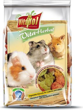 Näriliste maiuspala Vitapol Vegetable Spoobs, närilistele, 0.175 kg