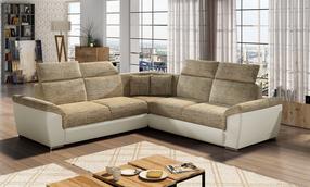 Kampinė sofa Federico Berlin 03, Soft 33, šviesiai ruda sp., 268 x 268 cm x 102 cm