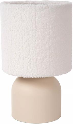 Galda stāvlampas Lucide Woolly 10516/01/38, E14, 40W, krēmkrāsa krās./krēmkrāsa krās.