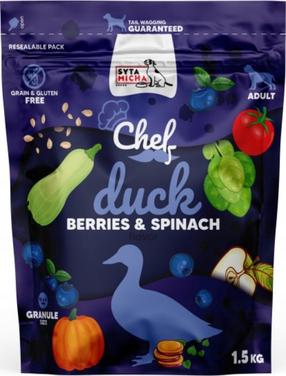 Sausas šunų maistas Syta Micha Chef, antiena, 1.5 kg