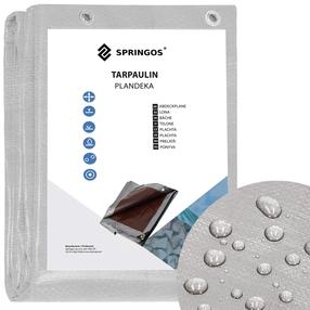 Brezents Springos GA2186, pelēka krās., 6 m x 8 m