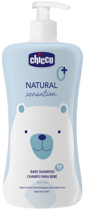 Шампунь для младенцев Chicco Natural, 11531.00, 500 мл