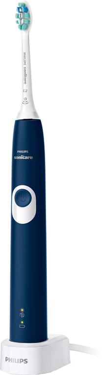 Elektrinis dantų šepetėlis Philips Sonicare ProtectiveClean 4300 HX6801/04, mėlyna sp./balta sp.