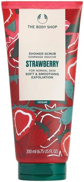 Ķermeņa skrubis The Body Shop Strawberry, 200 ml