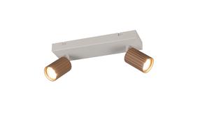 Šviestuvas nukreipiamasis Trio Soka, GU10, 2 x 10 W, ruda sp. / pilka sp.