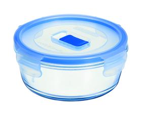 Toidukarp Luminarc Pure Box Active, 0.67 l, 16 cm x 16 cm, läbipaistev v./sinine v.