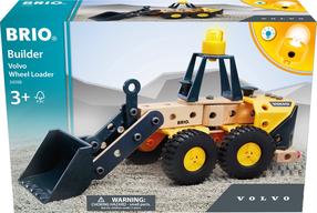 Konstruktorius Brio Builder Volvo Wheel Loader 34598, įvairių spalvų