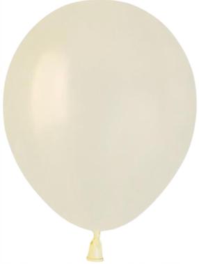 Наборы воздушных шаров круглый Gemar Metallic, ivory цв., 100 шт.