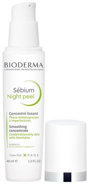 Скраб для лица Bioderma Sebium night smoothing concentrate, 40 мл