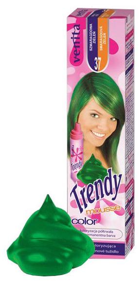 Dažymo putos Venita Trendy Color, žalia sp., Green 37, 75 ml