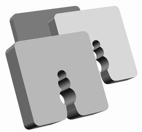 Tvirtinimo detalė Klimas, 125 mm x 90 mm x 115 mm, 50 vnt.