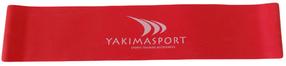 Полоса сопротивления Yakima Sport Red, 25 см x 5 см x 0.06 см, красный цв.