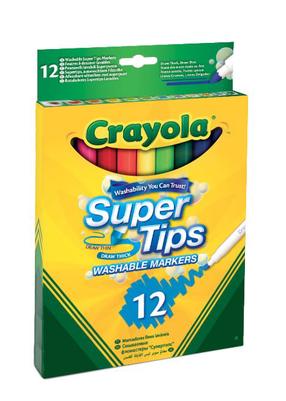 Фломастер Crayola, односторонние, 12 шт.