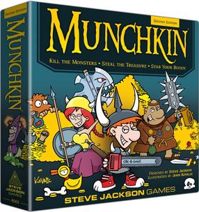 Stalo žaidimas Steve Jackson Games Munchkin 2nd Edition, EN