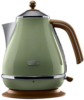 Elektrinis virdulys DeLonghi KBOV2001GR, 1.7 l, žalia sp.